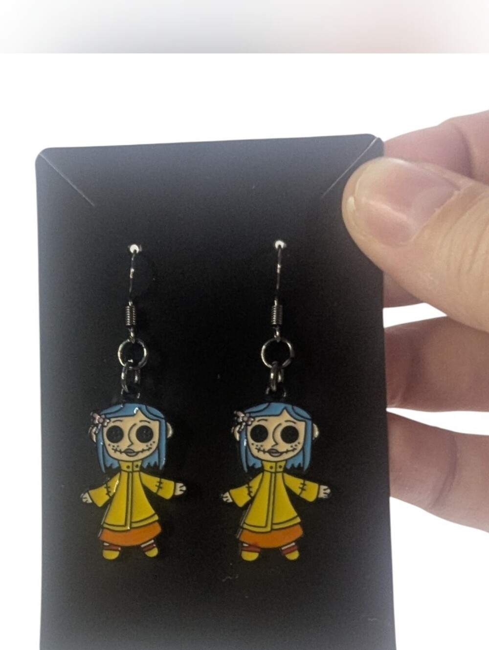 NEW Handmade Caroline Nightmare Before Christmas Dangle Earrings Disney